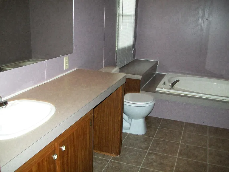 Master Bath, garden tub and new -separate shower unit.