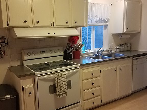 Restored counters, new stove