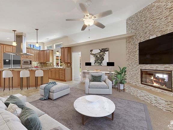 Family room off kitchen