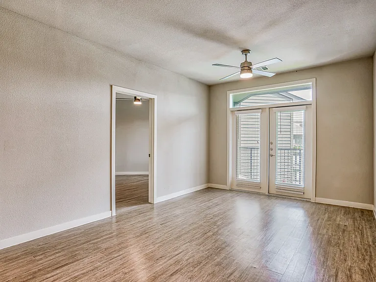 Luxury vinyl plank flooring throughout