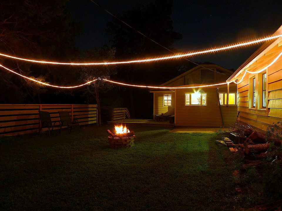 Back Yard at Night