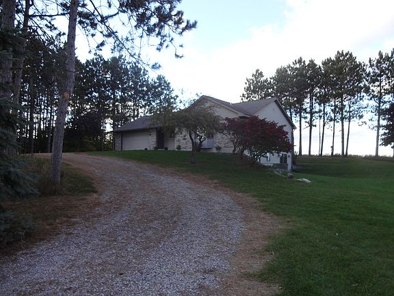 View from circular driveway