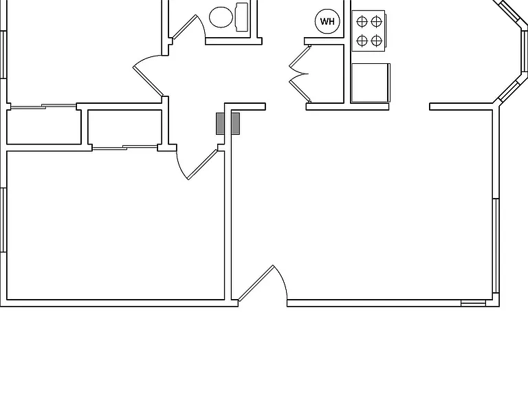 2x1 740 sq ft - F2 2x1 740 sq ft - F2