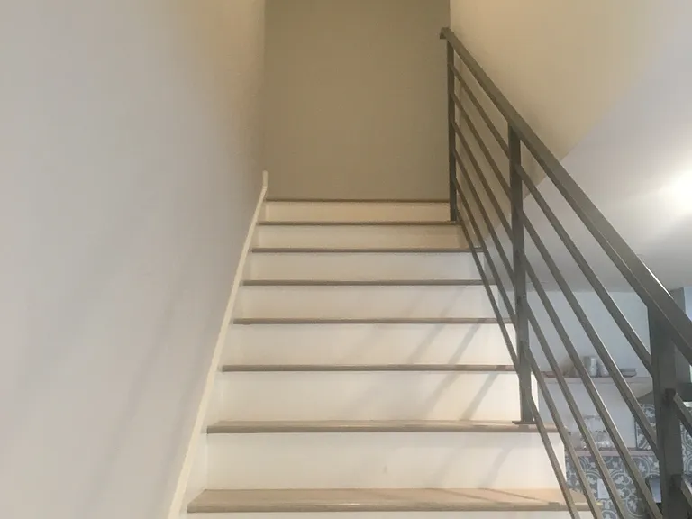 White oak wood floors throughout.