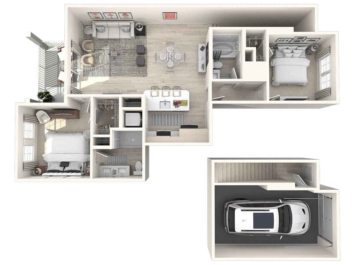 Floor plan C2G - Elate With Garage