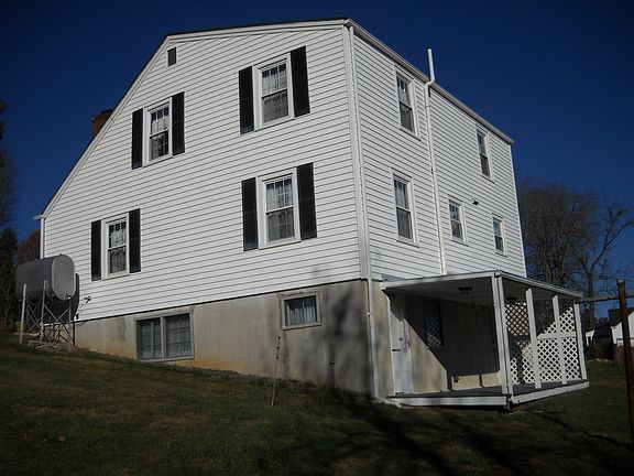 Rear of house
