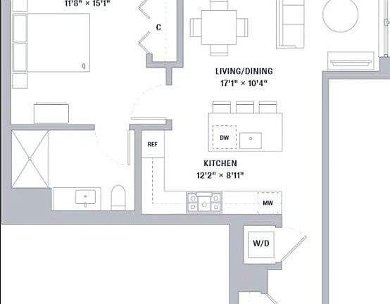 4th image of 535 N McClurg Ct #3701