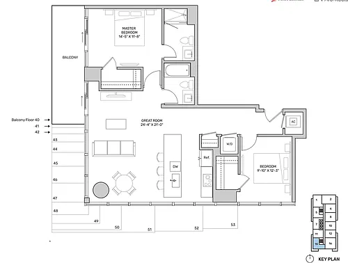 Floor plan B15