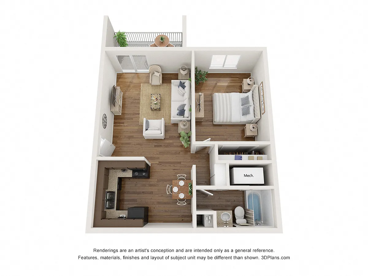 Floor plan Oak