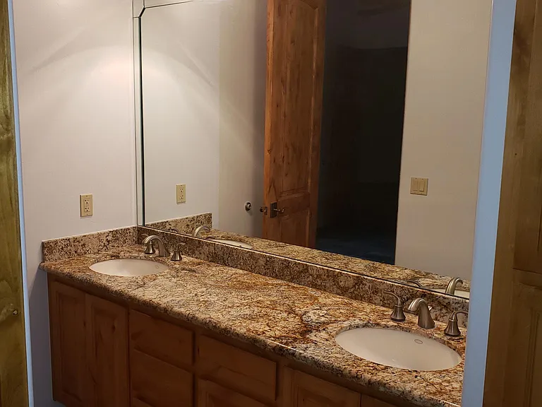 Double Vanity main bath
