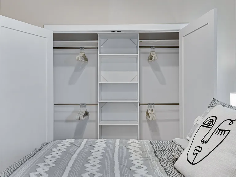 Bedroom #1 closet