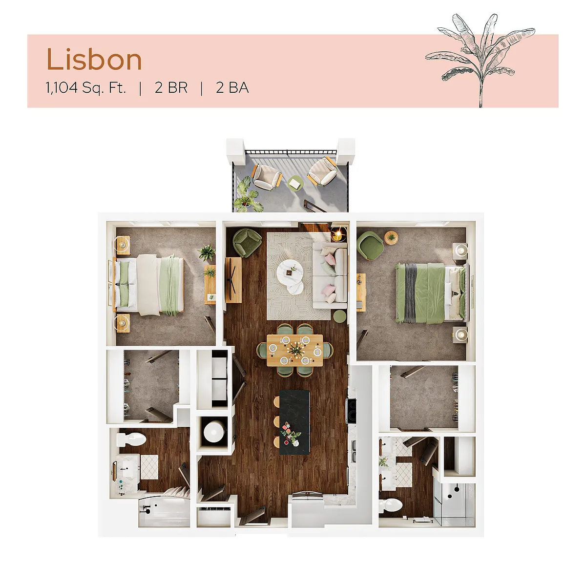 Floor plan Lisbon