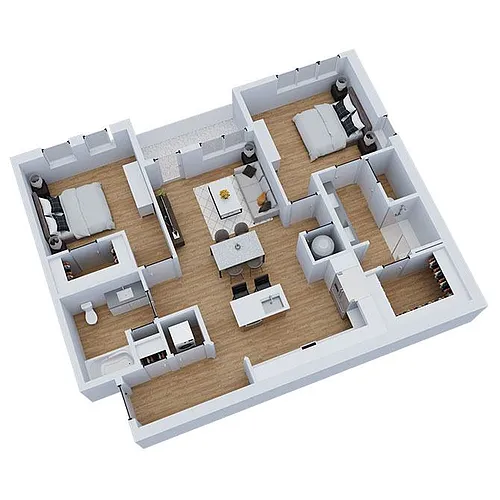 Floor plan Nettie