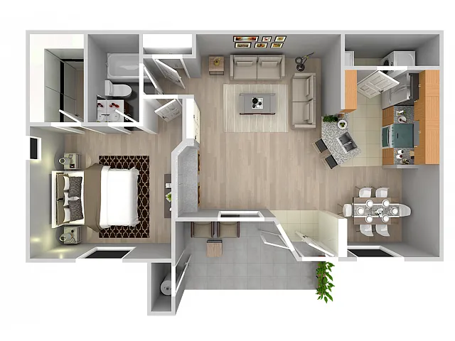 Floor plan Capri