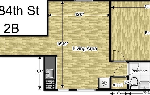 2nd image of 439 E 84th St APT 2B