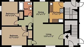 Floor plan The Gardenia