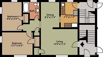 Floor plan The Gardenia