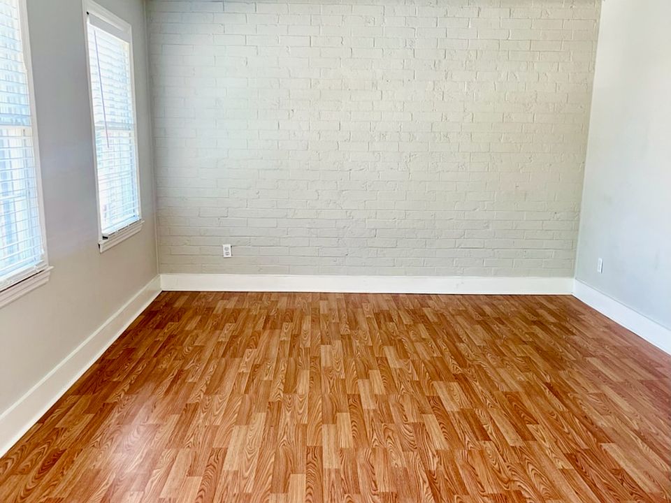 Living room, Brick Accent Wall