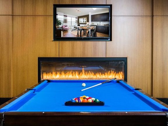 Challenge your neighbors to a game of pool or shuffleboard in our game lounge