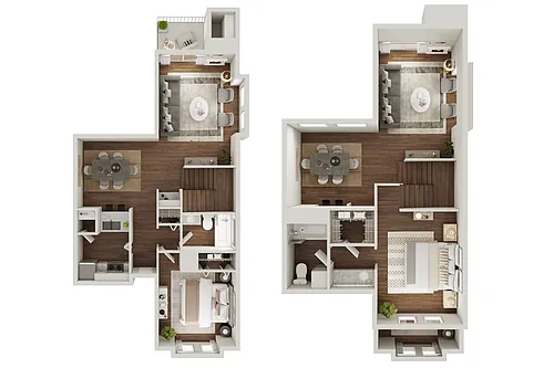 Floor plan 2-2 TH REEP Reno