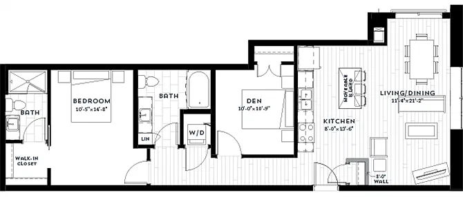 Floor plan 1D