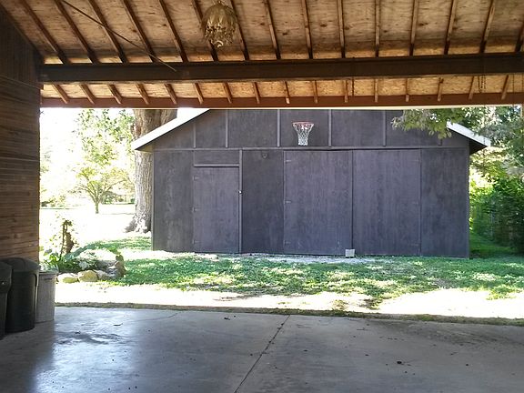 large car port/covered patio