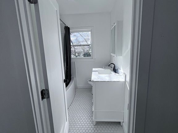 Bathroom view from bedroom