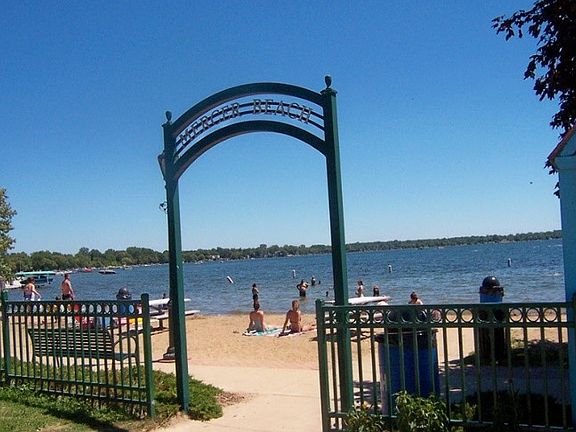 Downtown Walled Lake, Mercer Beach