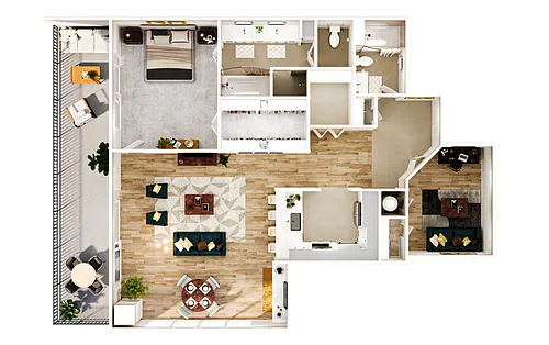 Floor plan TA4R