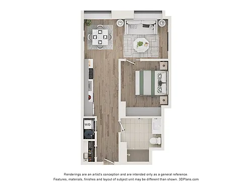 Floor plan Type V 1B/1B