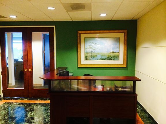 Reception area
