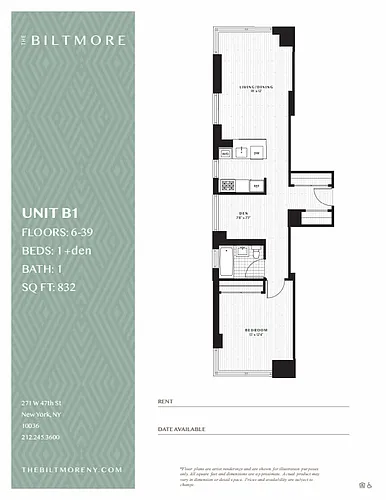 Floor plan 1b1b