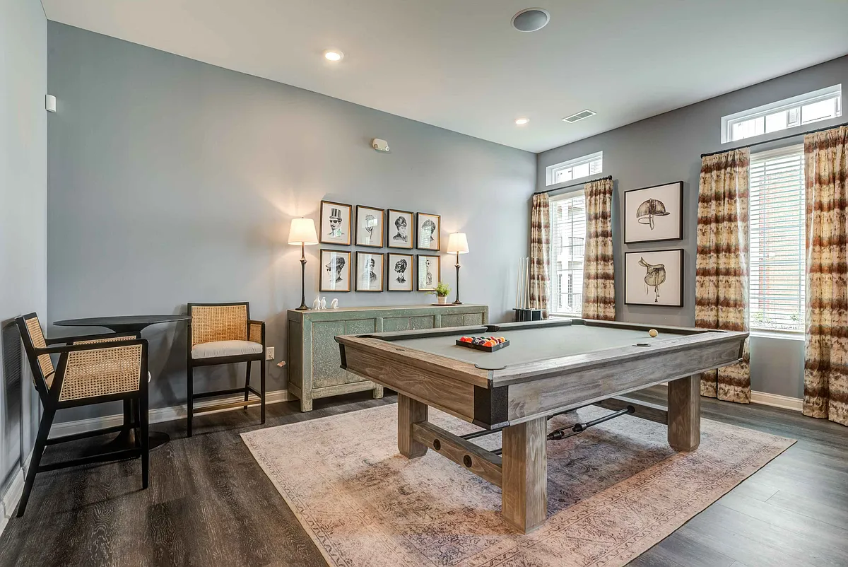 Game Room with Billiards - The Stratton