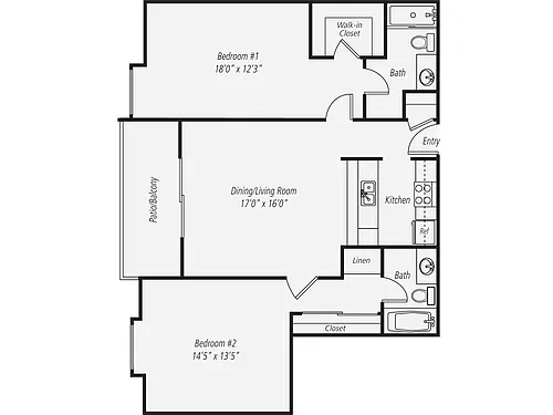 Floor plan B2