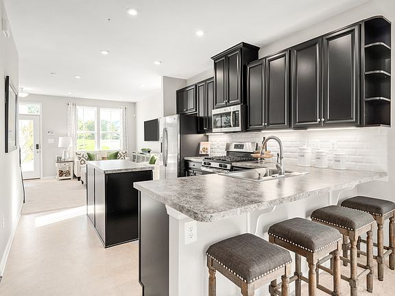 Clarendon 3-Story Main Level Entry