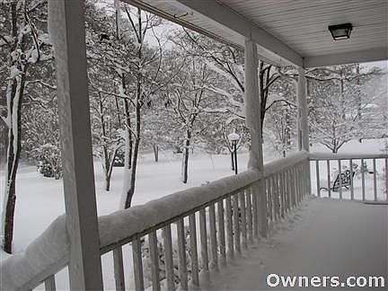After a snowstorm in December 2010.