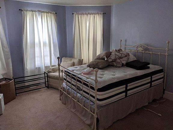 1st bedroom on the 2nd floor. Deep closet not pictured.