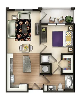 Floor plan A1