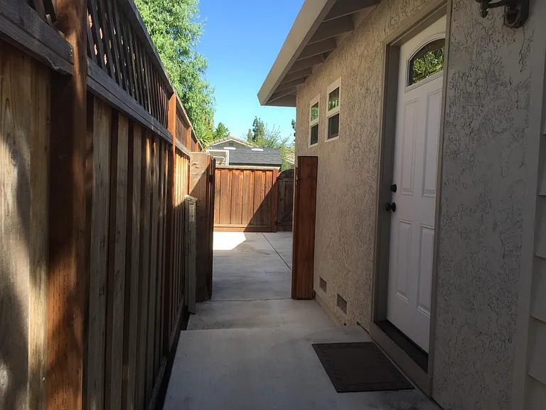 Entrance Door & Patio Access