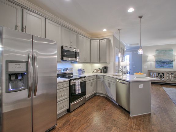 The Monterey Kitchen Living This is a model representation, not the actual home