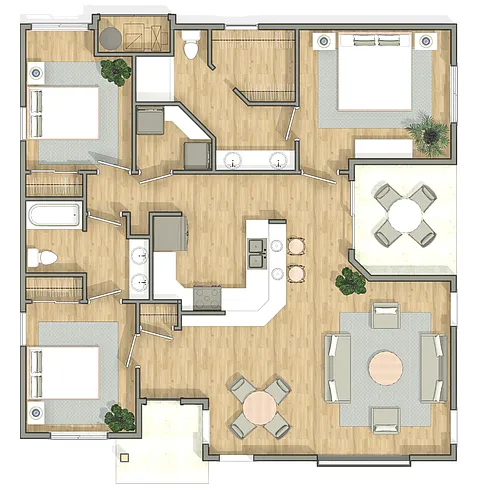 Floor plan Chalet