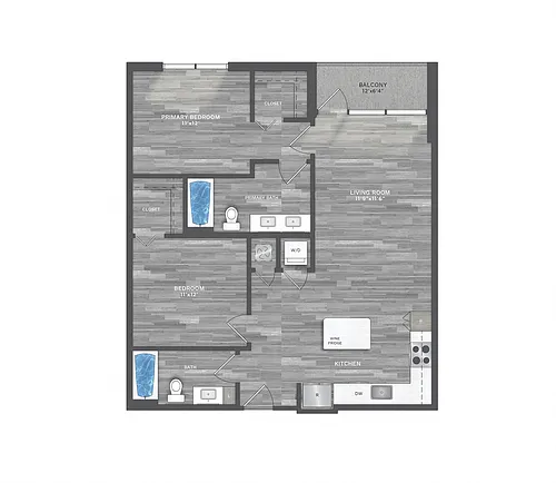Floor plan B2