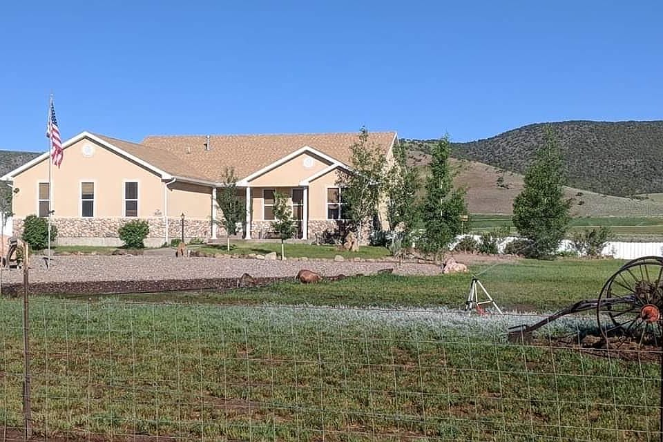 Front of home.