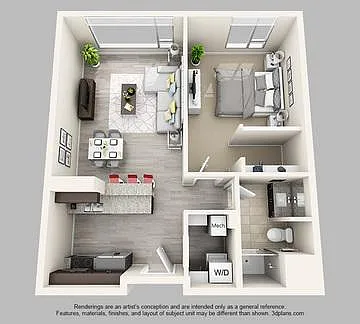 Floor plan The Bowie