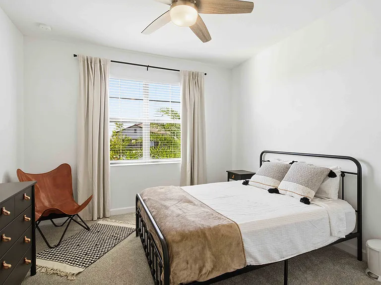 Front Guest Room with Walk-in Closet