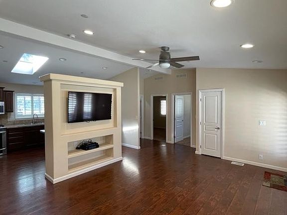 Living room looking to additional bedrooms