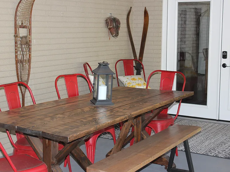 Covered outdoor patio