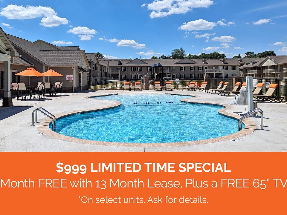 $999 Limited Time Special, 1 Month FREE with 13 Month Lease, Plus a FREE 65" TV!* *On select units. Ask for details.