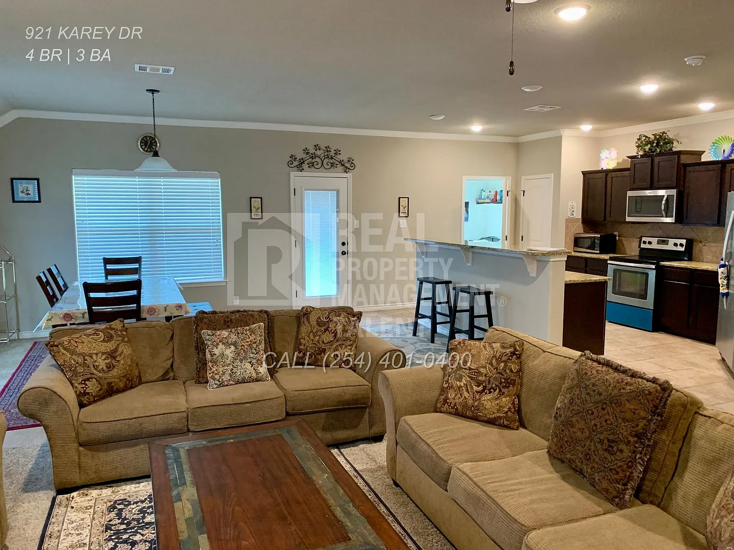 Fully Furnished 4 Bedroom, 3 Bathroom Home for Rent in Temple TX / Temple ISD — Photo 2