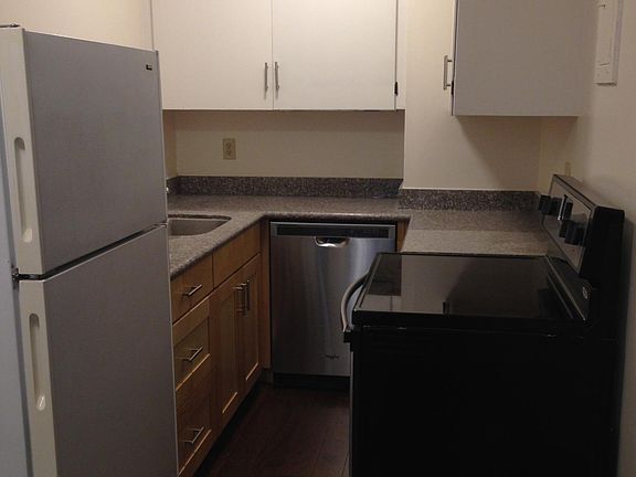 Kitchen with granite counter top and dishwasher!